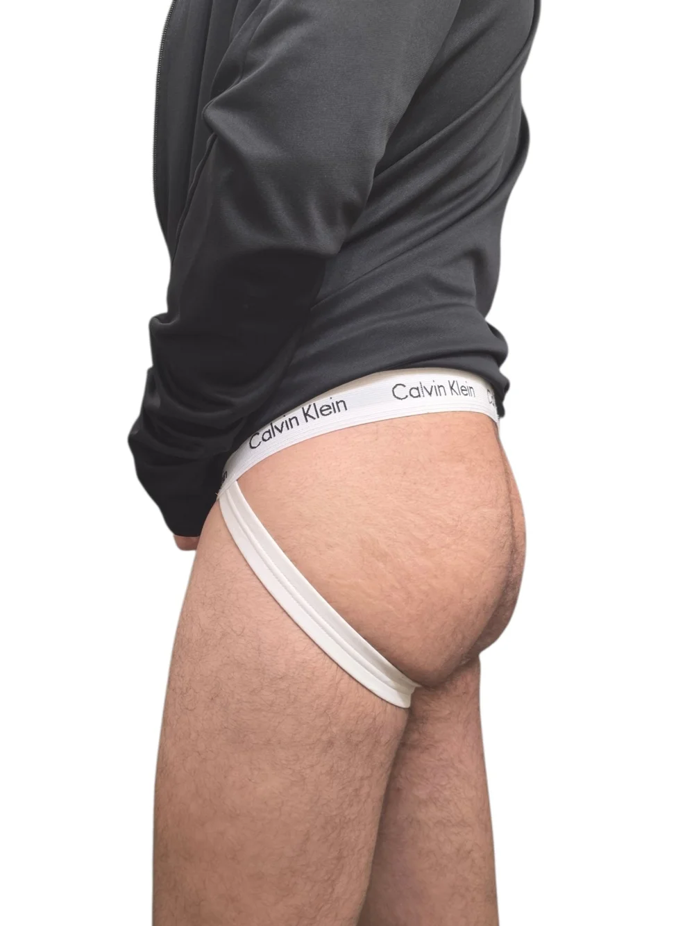 New Calvin Klein Men’s White Jockstrap Size L